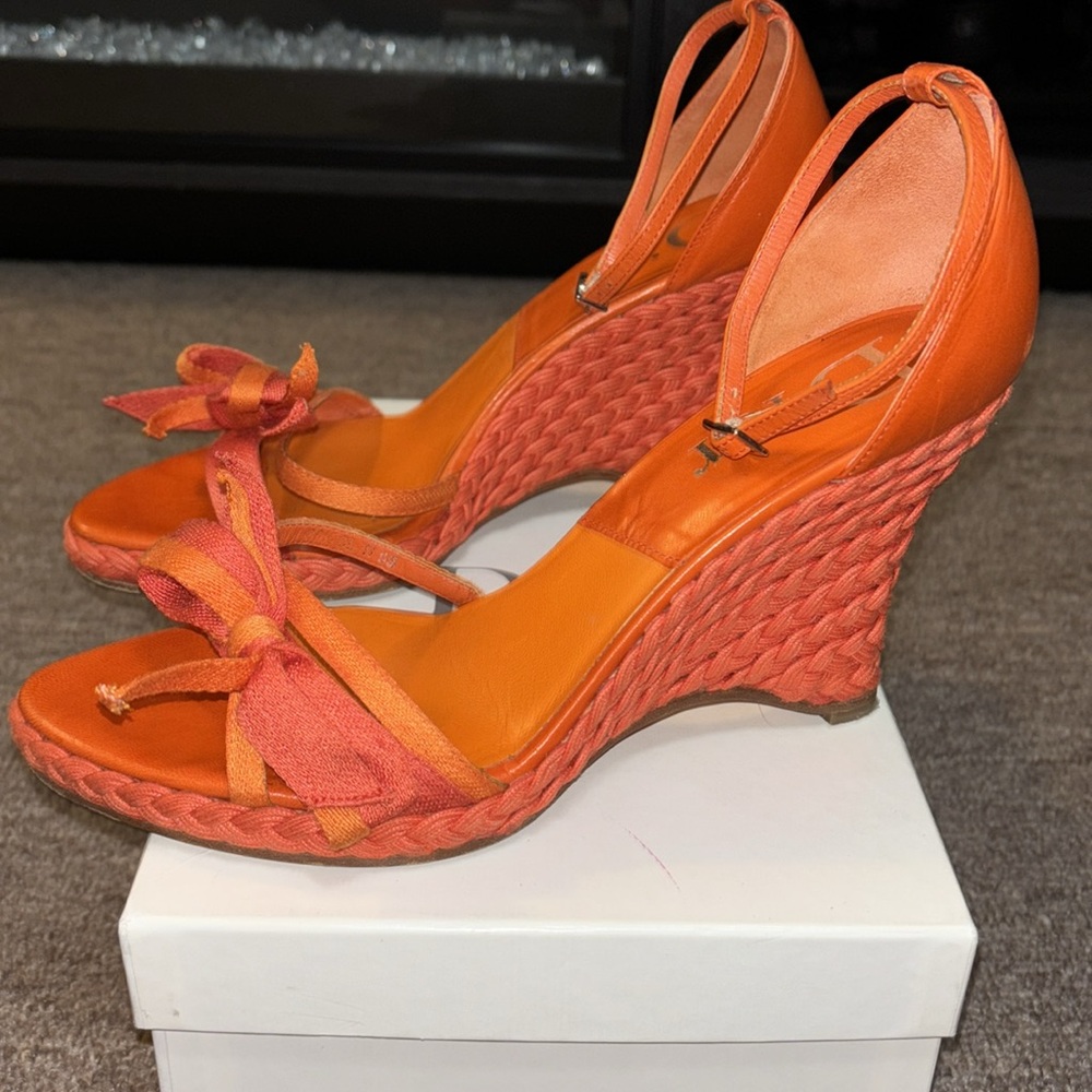 Authentic Dior Diorlita shoes wedges 39.5.